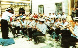 Krajem 20. st., smotra orkestara u Zagrebu