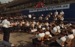 Smotra puhačkih orkestara 27. 9. 1980.
